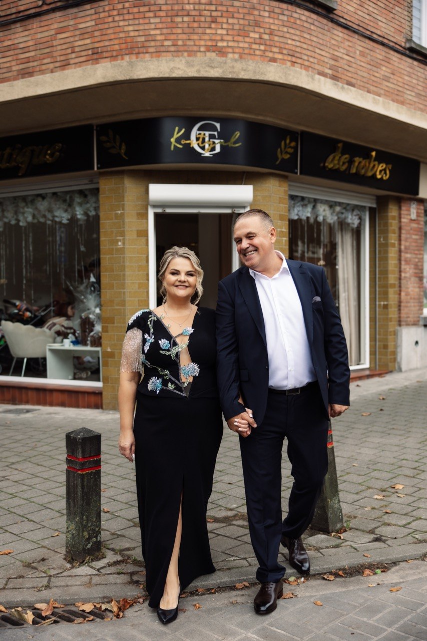 Георгій & Тетяна — owners of Kostyuk GT Bridal Boutique